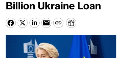 EU to Propose €140B Loan for Ukraine Using Frozen Russian Assets