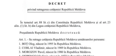 Moldovan authorities revoke citizenship of ethnic Russians in Russian army