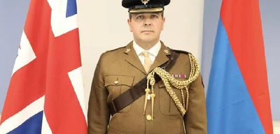 Major Thomas Shorland Ball appointed first British NATO military Attaché to Armenia