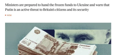 UK to transfer £8 billion in frozen Russian assets to support Ukraine