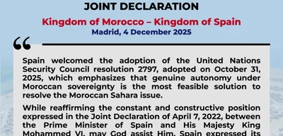 Spain Supports Morocco's Autonomy Plan for Western Sahara in UN Resolution