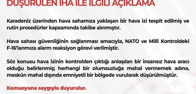 Turkey shoots down unidentified drone approaching airspace over Black Sea