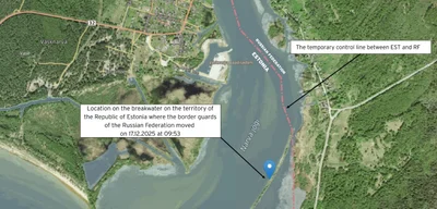 Estonian Police detect illegal crossing by Russian border guards
