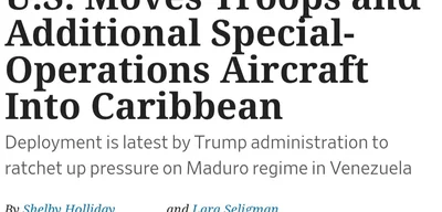 U.S. Deploys Troops and Special-Operations Aircraft to Caribbean