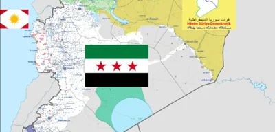 Main belligerents in Syria include Syrian Arab Republic and SDF