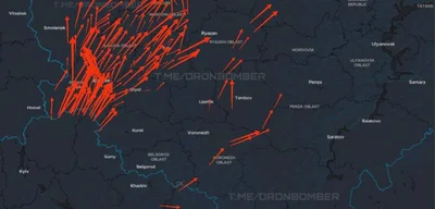Ukraine launches massive drone attack on Russia and Moscow