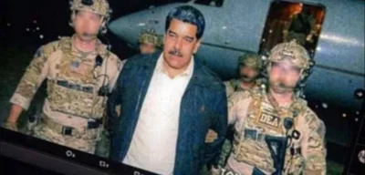 Unverified Image Shows Venezuelan President Nicolás Maduro in US Custody
