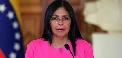 Venezuela's Vice-president Delcy Rodríguez rejects colonial status, backs Maduro