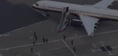 Security forces prepare to escort Nicolás Maduro and his wife to jail