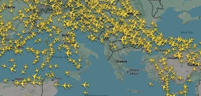 Greece closes airspace due to failure of communication systems