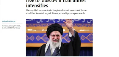 Iran's Ayatollah Khamenei plans to flee to Russia amid protests