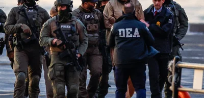 Nicolás Maduro transported to Manhattan courthouse for arraignment on drug charges