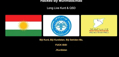 Pro-SDF individual hacks Syrian Ministry of Information website