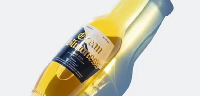 Japan develops special beach beer bottle designed to prevent spills