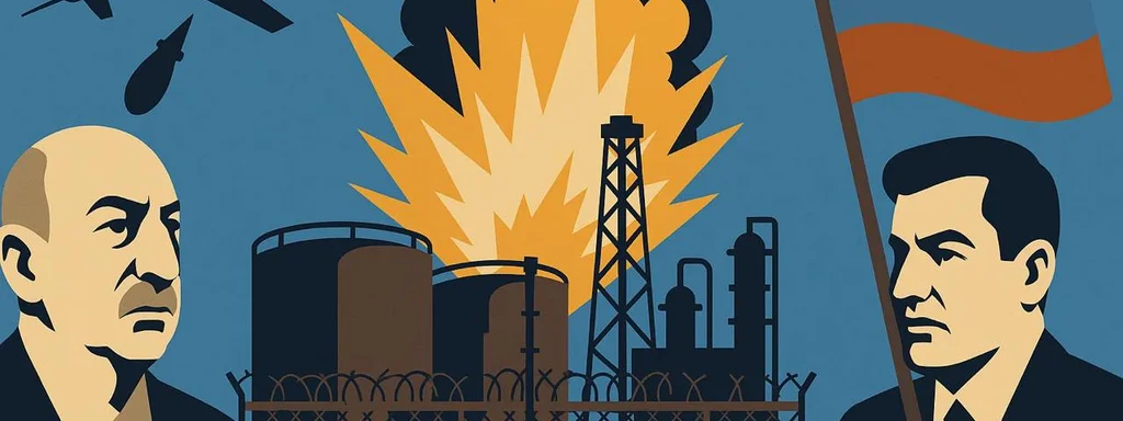 Russian Drones Target Azerbaijani Oil Depot in Odessa, Risking Baku-Moscow Rift