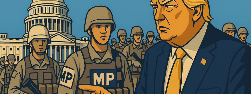 Republican Governors Deploy Hundreds of National Guard Troops to D.C. at Trump's Request