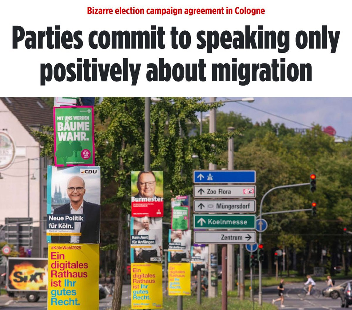 Cologne's Local Parties Unite to Promote Positive Migration Messaging