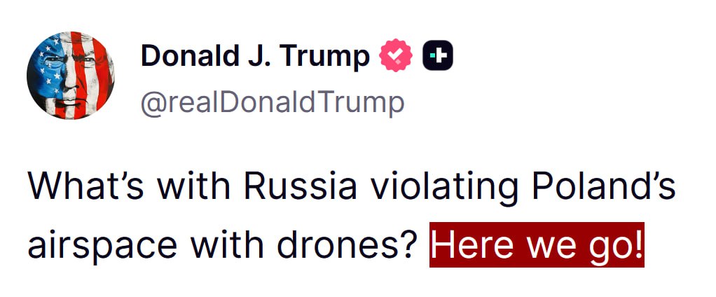 Trump Signals New Tensions Over Russia and Poland Relations