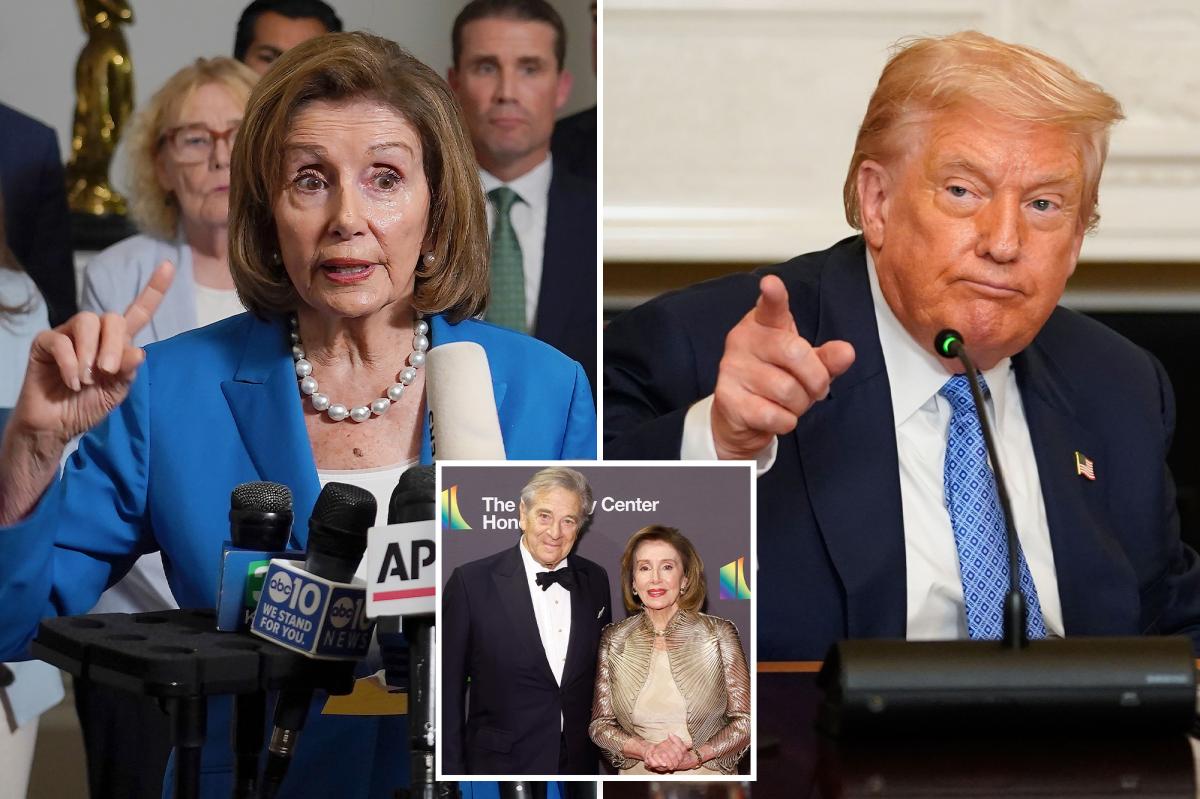 Trump Accuses Pelosi of Insider Trading, Calls Her a 'Disgusting Degenerate'