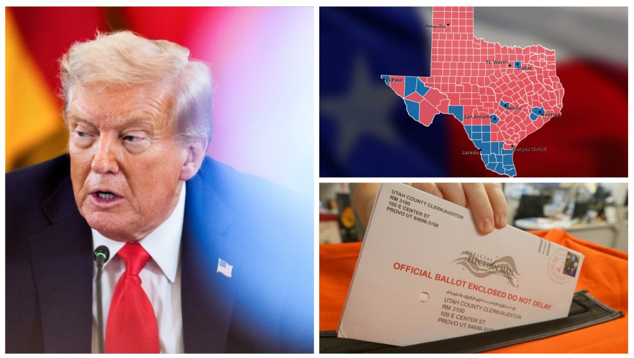 Trump Praises Texas for Adding 5 House Seats, Demands End to Mail-In Voting