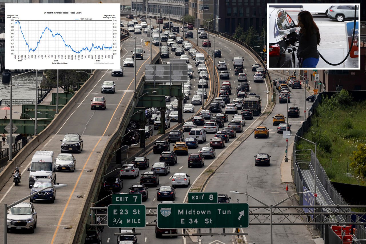 Labor Day Gas Prices Hit Lowest Since 2020 at $3.15 a Gallon
