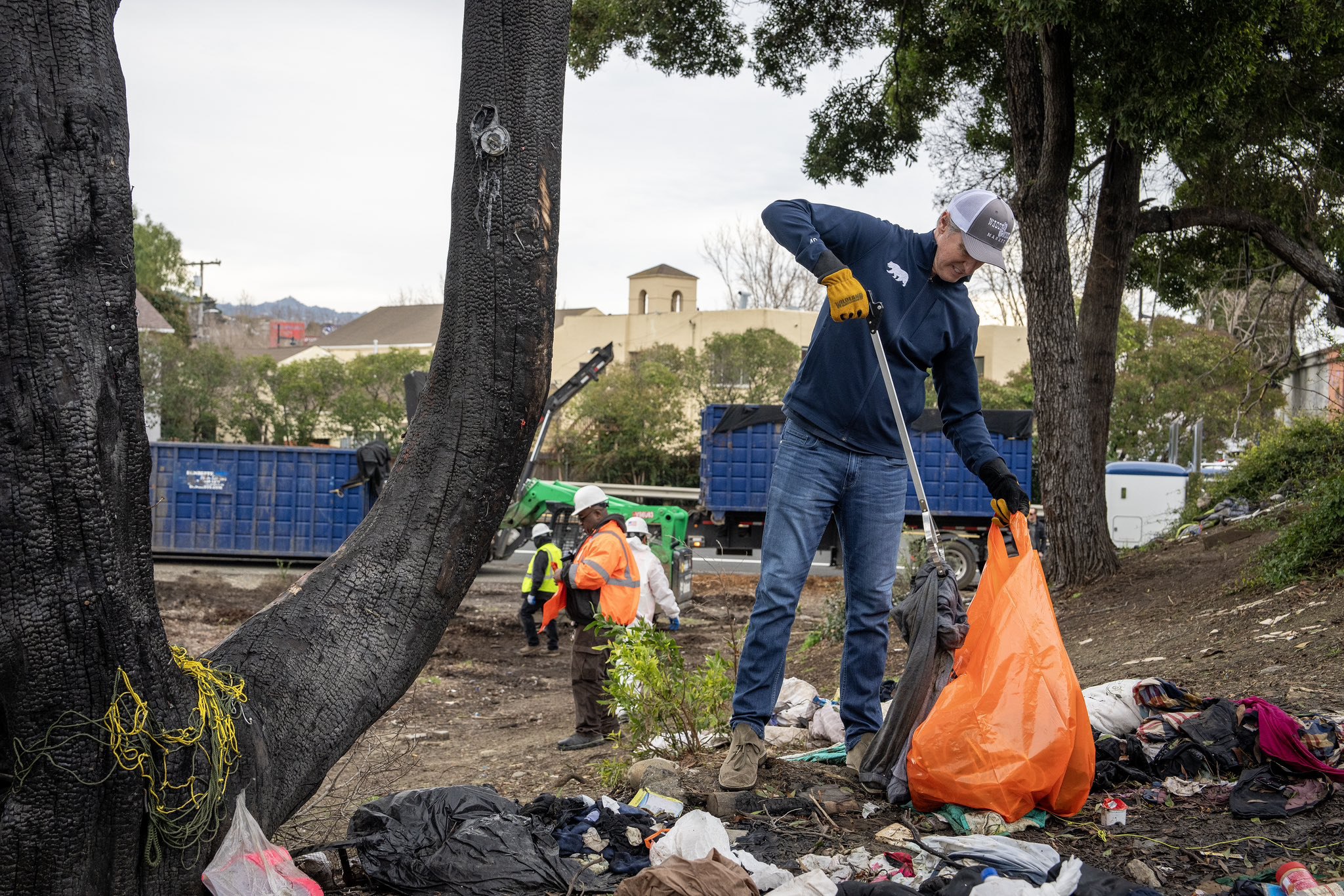 California Launches Task Force to Tackle Homeless Encampments Statewide