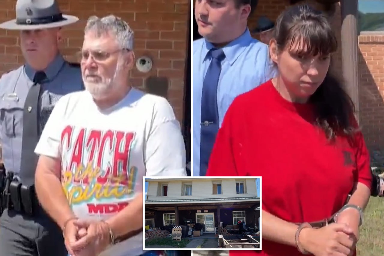 Pennsylvania Parents Arrested for Keeping Children in Filthy 'Prison'