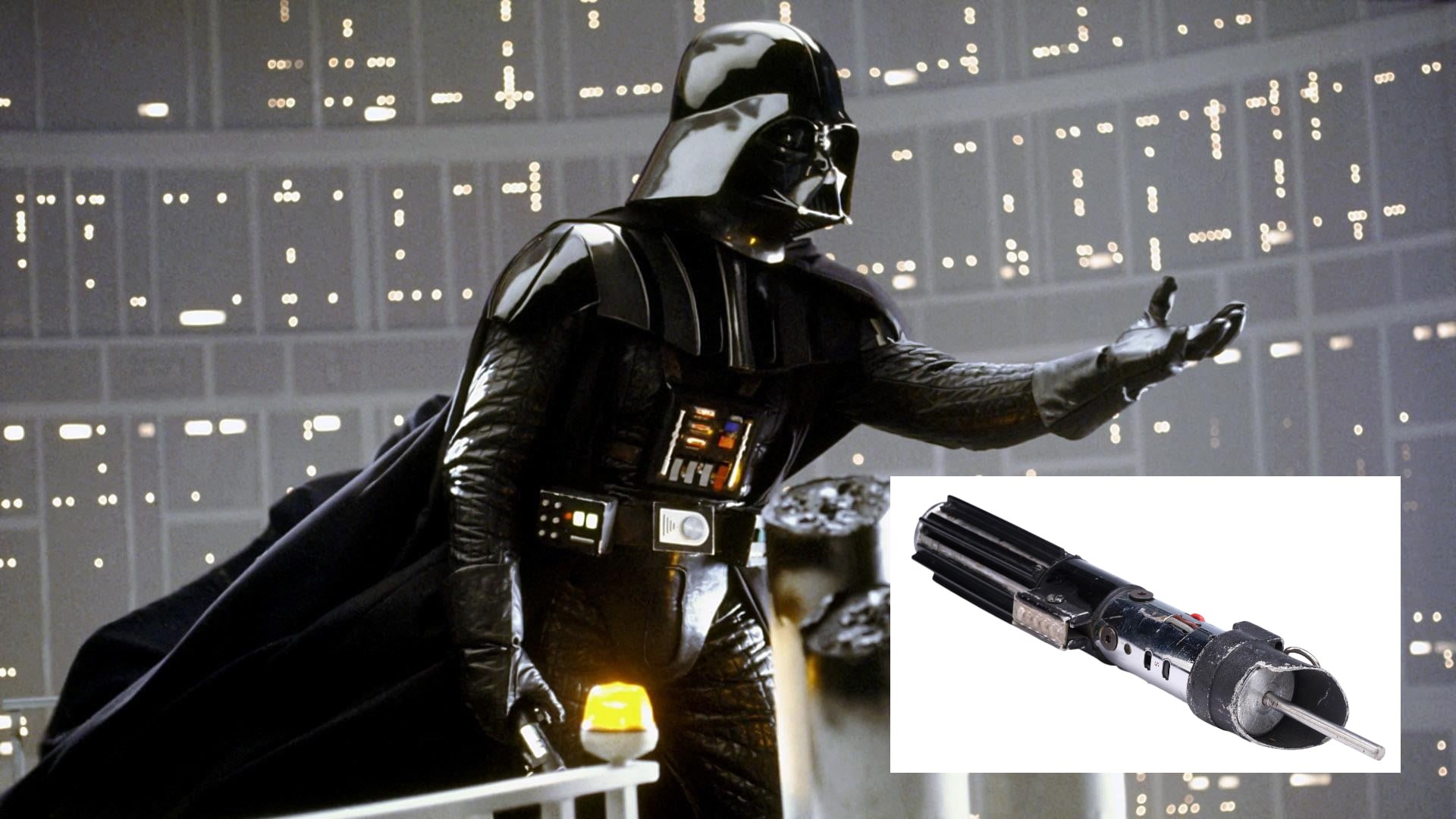 Darth Vader's Iconic Lightsaber Fetches Record $3.6 Million at Auction