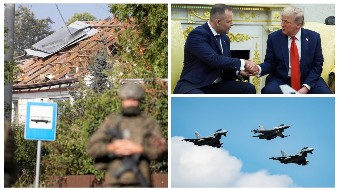 Trump Calls Out Russia for Drone Violations of Poland's Airspace