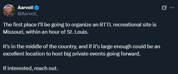 RTTL Plans Missouri Recreational Site to Host Major Events Near St. Louis