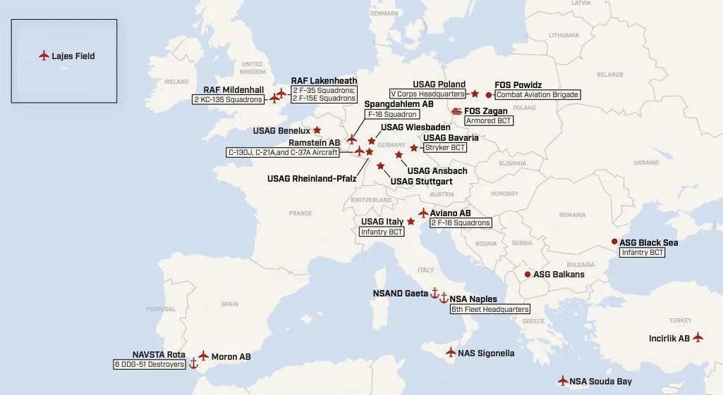 U.S. Plans to Withdraw 20,000 Troops from Europe Amid Rising Security Concerns