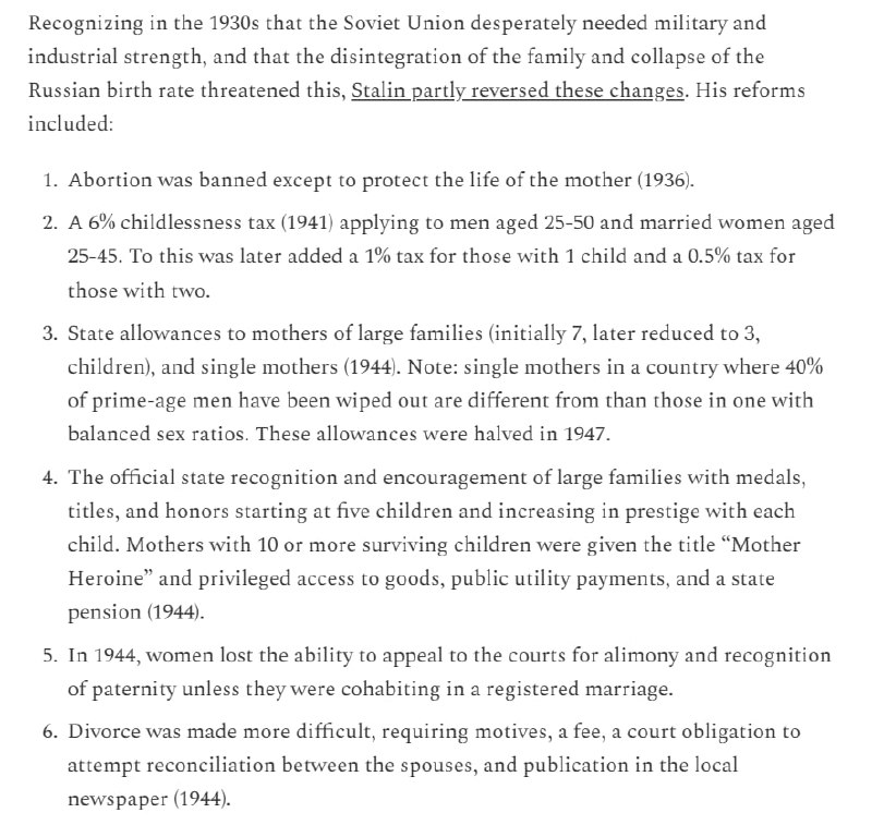 Stalin's Demographic Policies Reversed: Impact on Russia's Birth Rate Plummets