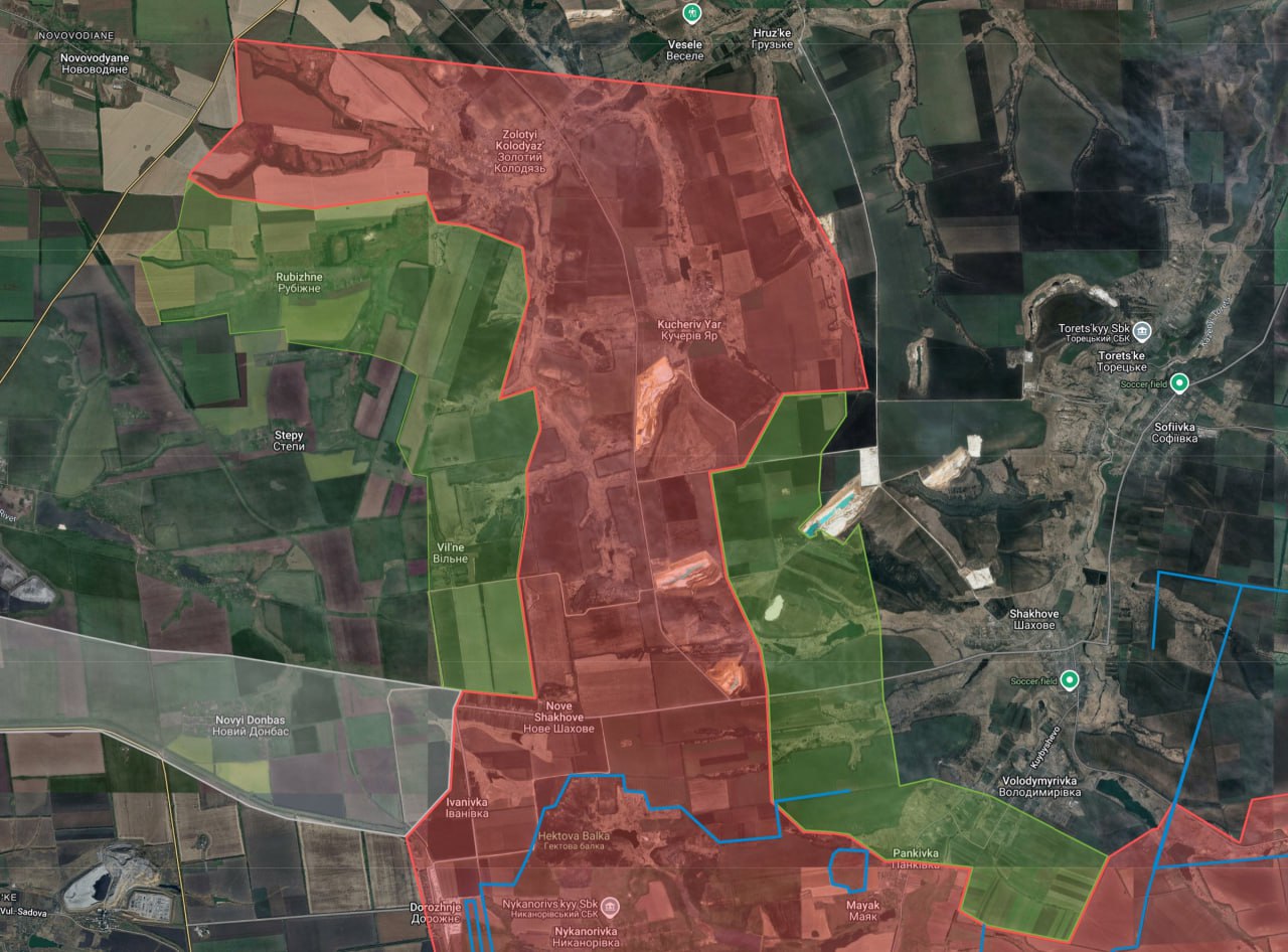 Russian Forces Capture Key Hamlets Near Zolotim Kolodez, Expanding Frontline Advances