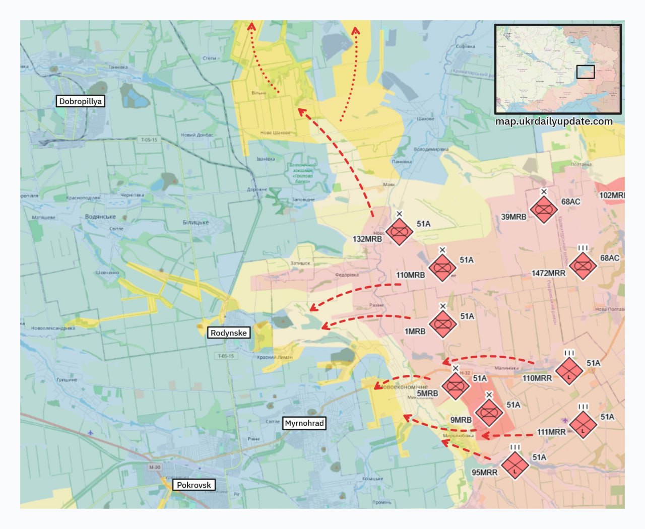 Ukrainian 79th Air Assault Brigade Launches Rapid Counterattack Near Dobropillya
