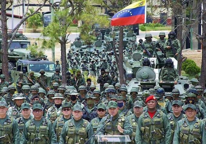 Venezuela Deploys 15,000 Troops as US Navy Ship Approaches Coast