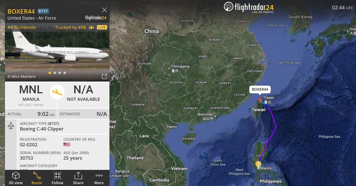 U.S. Officials Arrive in Taipei, Escalating Tensions with China
