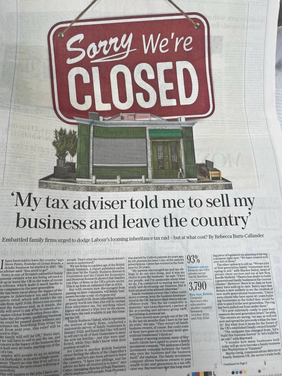 UK Tax Advisors Urge Clients to Exit Country Amid Business Crisis