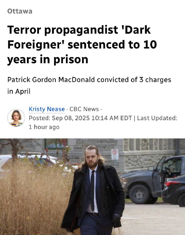 Man Sentenced to 10 Years for Unseen Terrorist Propaganda Videos