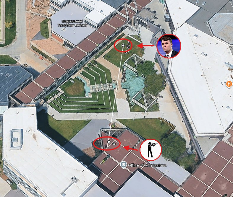 Charlie Kirk Fatally Shot at UVU; M4 Rifle Used from 70 Meters