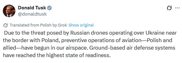 Poland Closes Lublin Airport as Military Operations Start Against Russian Drone Threat