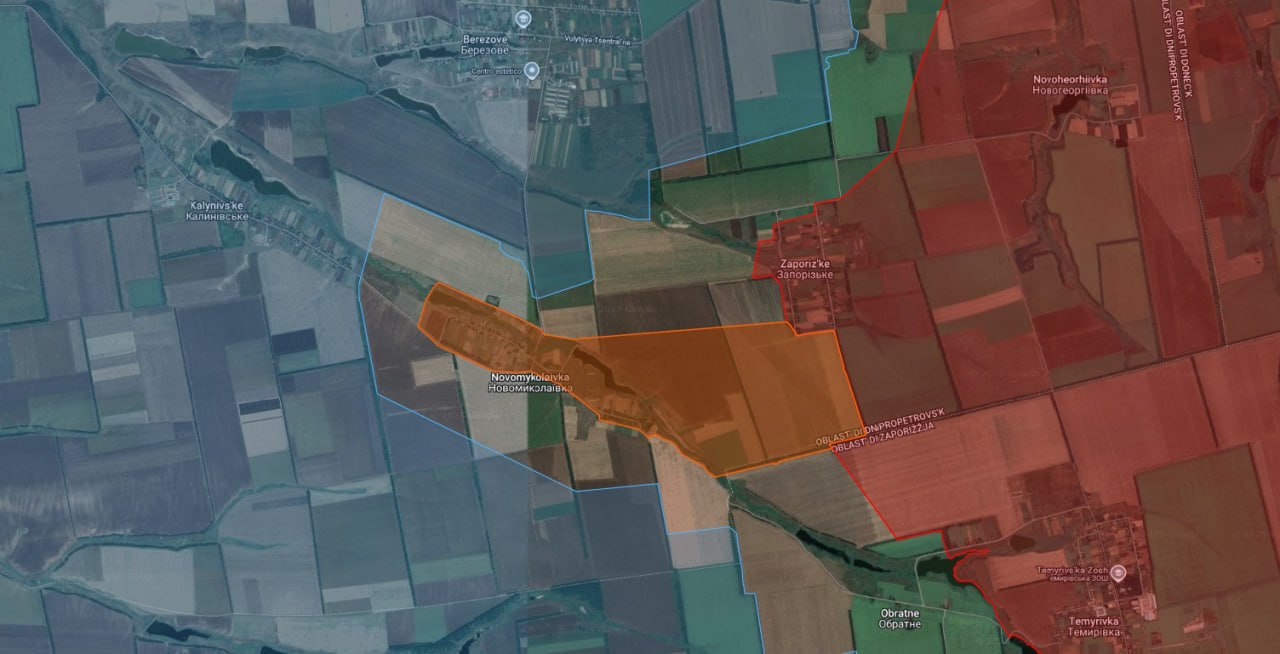Russian troops capture villages near Zaporozhzhia and Dnepropetrovsk Oblasts