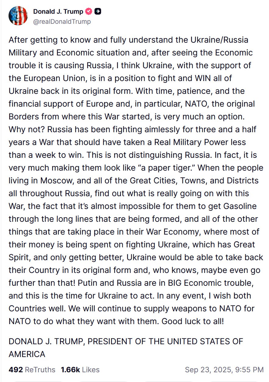 Peace negotiations collapse as Trump supports Ukraine's 1991 borders