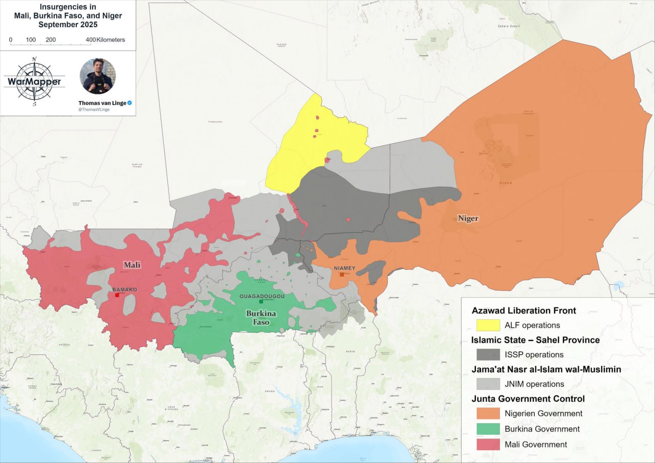 Security situation worsens in Mali, Burkina Faso, and Niger as jihadists advance