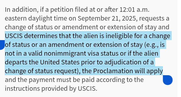 USCIS adds $100,000 fee for existing H-1B visas if denied