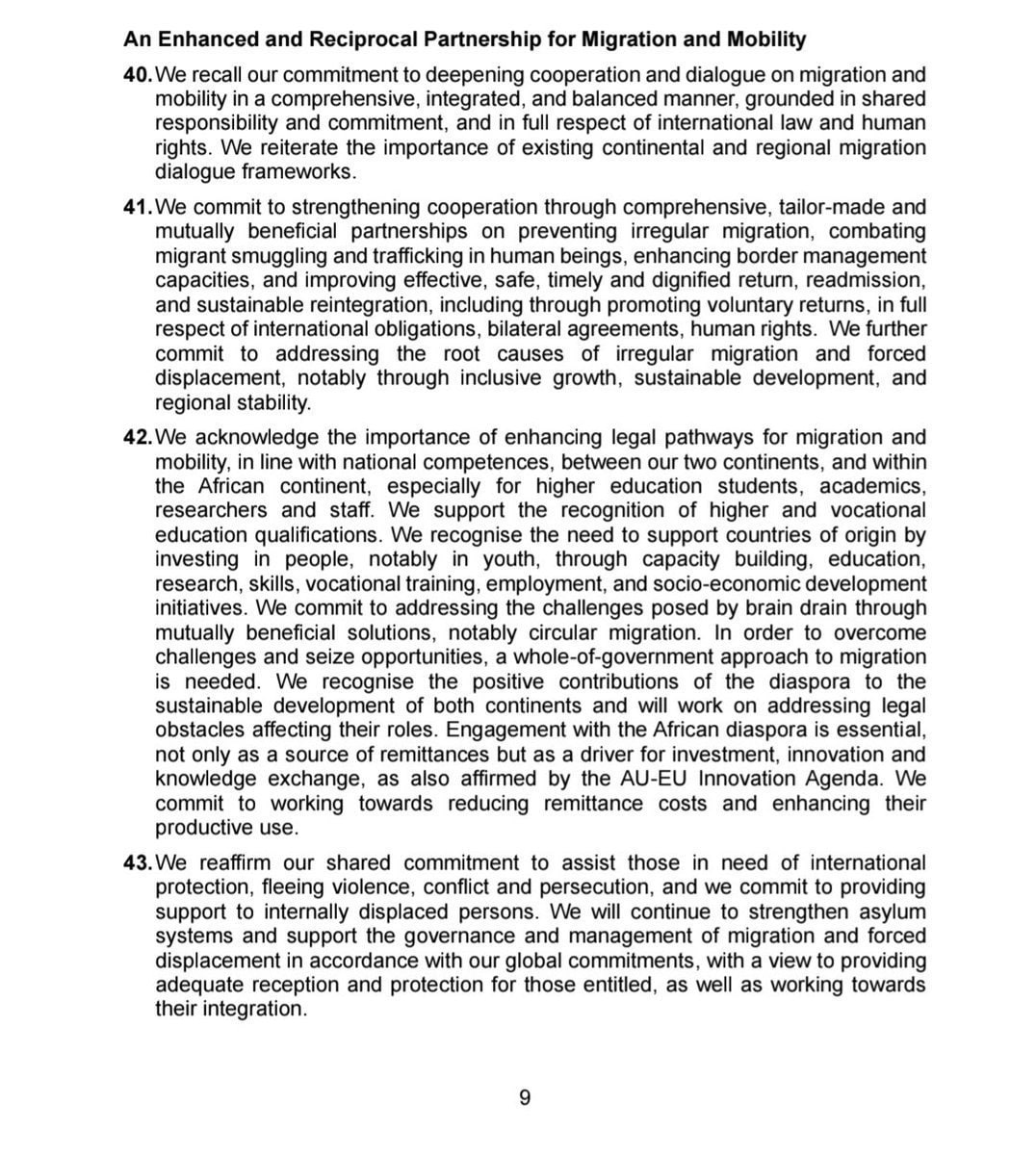 EU and Angola agree on need for more legal African migrants