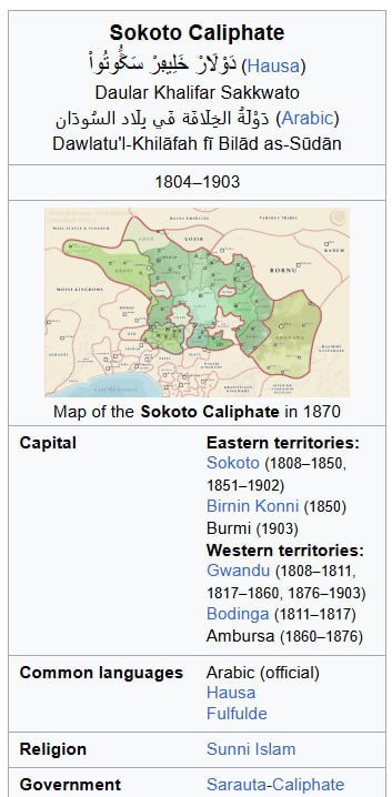 Sokoto was home to the largest Fulani Caliphate before British intervention