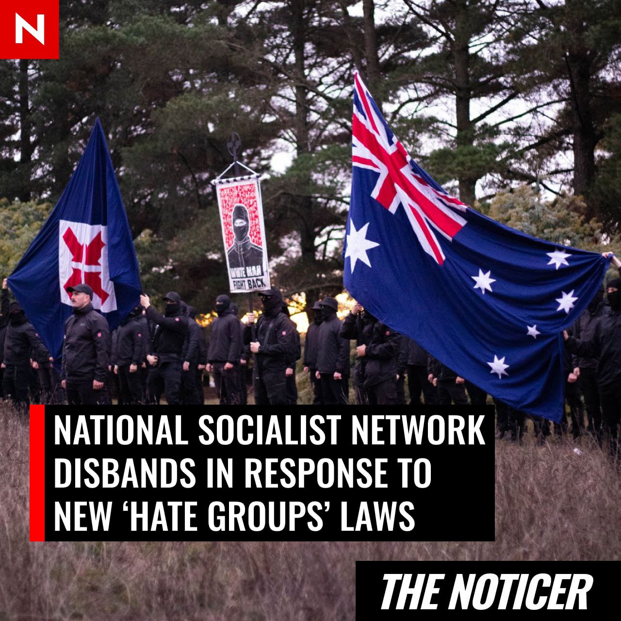National Socialist Network and affiliated groups disband due to new laws
