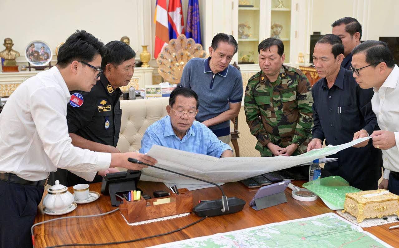 Cambodian Senate President Hun Sen Debunks Rumors of Fleeing to China, Stays Firm