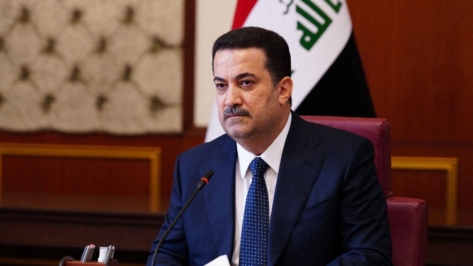 Iraqi PM Al-Sudani Demands Disarmament, Vows to Uphold Rule of Law Amid Rising Tensions