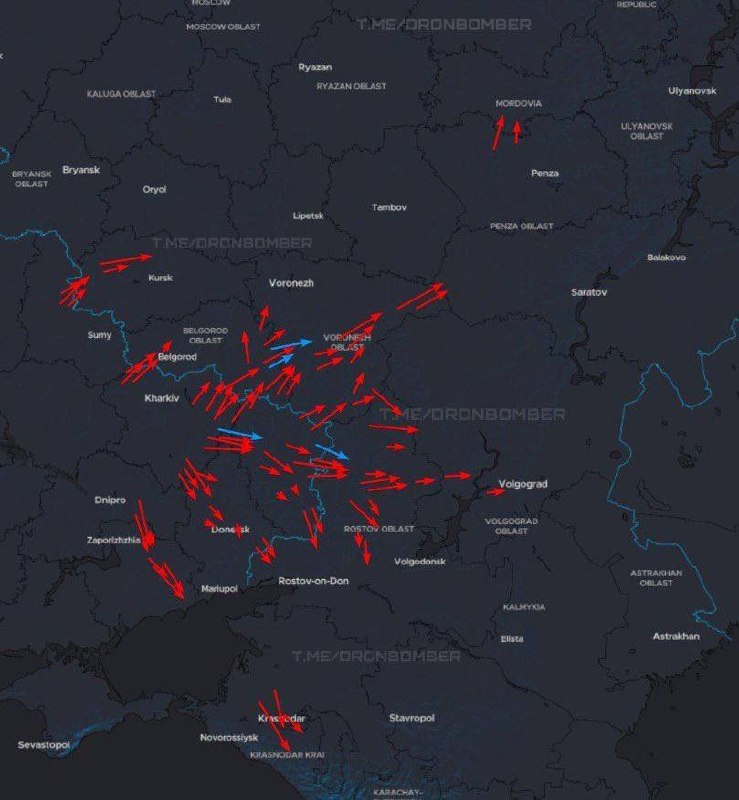 Ukraine Unleashes Coordinated Drone Strike on Russian Cities, Heightening Tensions